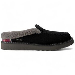 Sanuk Women’s Cozy Vibe Slipper SM Black Size 8 New with Tags